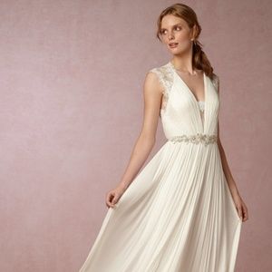 Delicate Lace Wedding Dress- Catherine Dean, BHLDN